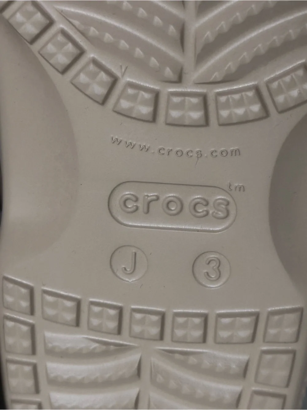 Crocs Baya Big Kids Size J3 Khaki